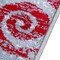 Flash Furniture Red 2' x 11' Distressed Abstract Area Rug OKR-RG1100-211-RD-GG - alternate 5